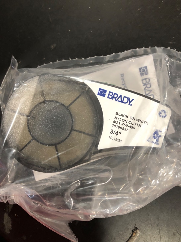 Photo 2 of Brady Authentic (M21-750-499) Multi-Purpose Nylon Label for General Identification