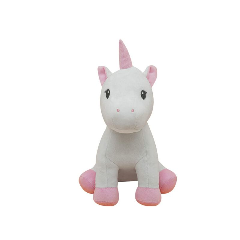 Photo 1 of AHAOIN Natural Luminous Plush Doll, Natural Luminous Unicorn Plush Toy Naturally Luminous Plush Animal in The Dark, Super Soft and Comfortable Toy, Children’s Gift, 12 Inches
