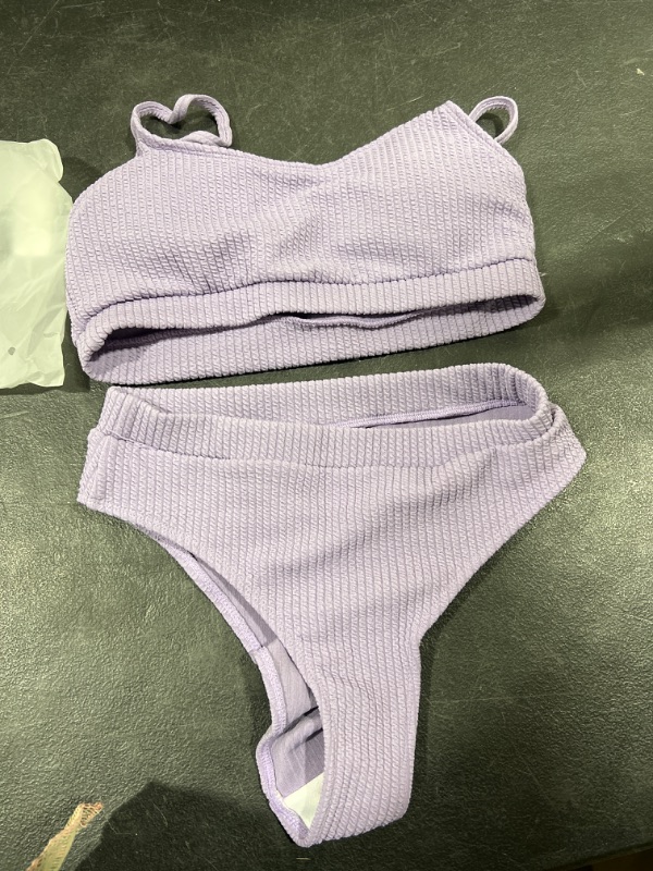 Photo 1 of 2pc Swimsuit For Women Size-S (lavender) 