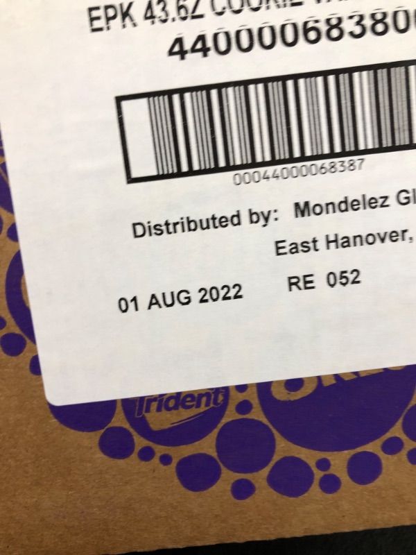 Photo 3 of OREO Original, OREO Golden, CHIPS AHOY! & Nutter Butter Cookie Snacks Variety Pack, School Lunch Box Snacks, 56 Snack Packs (2 Cookies Per Pack)
BB  AUG 2022 