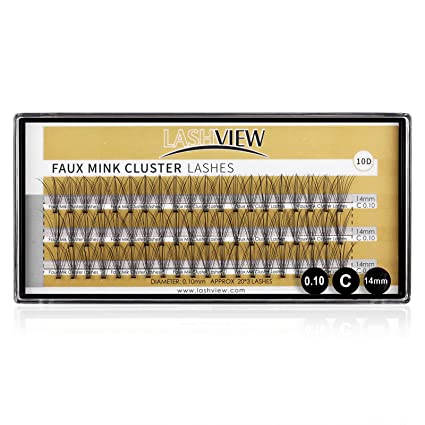 Photo 1 of LASHVIEW 0.10mm 10 Root 14mm Medium Length Soft Individual Cluster Eyelashes Fake Eyelashes Extension Handmade Grafting False Eyelashes Individual False Eyelashes Knot-free Natural Long
PACK OF 4 