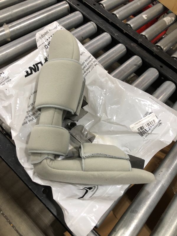 Photo 2 of 90 Degree Night Splint - Padded Sleeping Boot for Plantar Fasciitis, Drop Foot, Achilles Tendinitis - Stretching and Immobilizer- Left or Right Foot -
