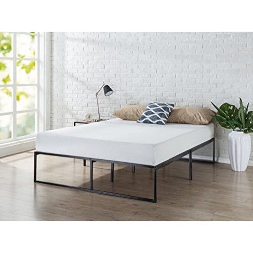 Photo 1 of ZINUS Lorelai 14 Inch Metal Platform Bed Frame / Mattress Foundation with Steel Slat Support / No Box Spring Needed / Easy Assembly, King (2018719)
