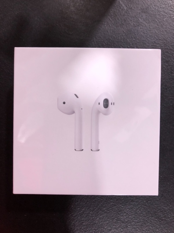 Photo 1 of Apple - AirPods with Charging Case (2nd generation) - White
FACTORY SEALED
