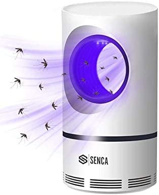 Photo 1 of Senca Electric Indoor Mosquito Trap, Mosquito Killer Lamp with USB Power Supply and Adapter, Suction Fan, No Zapper, Child Safe