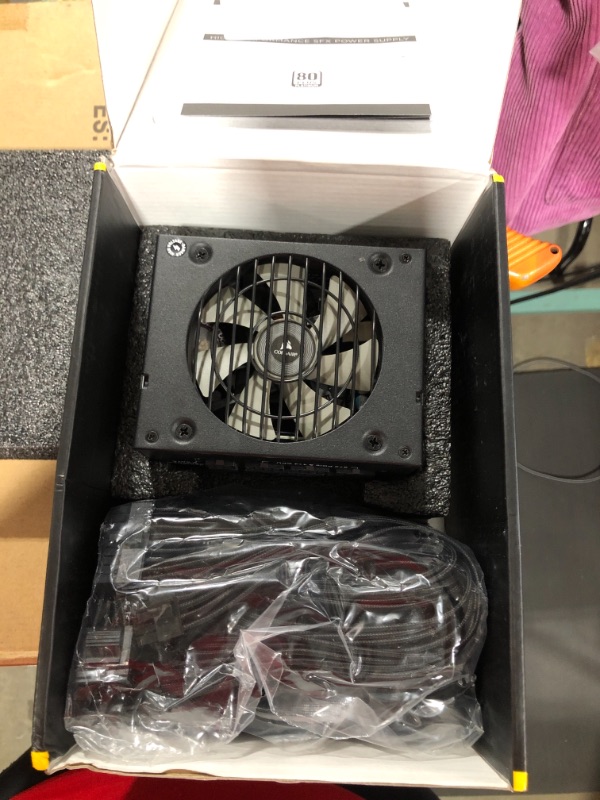 Photo 2 of CORSAIR SF Series SF600 600 W SFX 80 PLUS PLATINUM Certified Full Modular Power Supply