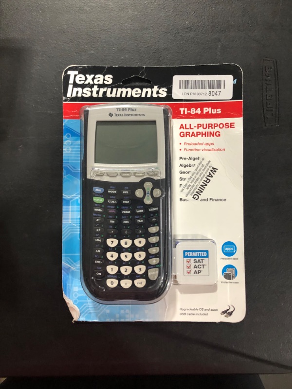 Photo 2 of Texas Instruments TI-84 Plus Graphing Calculator