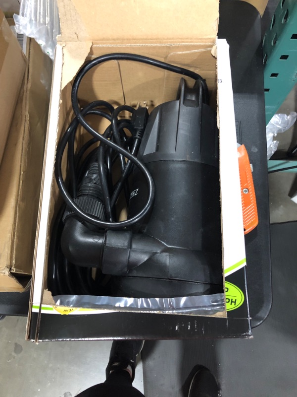 Photo 2 of ****Missing parts to hook up hose***Lanchez Submersible Utility 3/4 HP Pump with 4450 GPH Flow for Water Removal? Drain Pump for Swimming Pool Garden Pond Basement?Transfer Pump 25 feet Power Cord