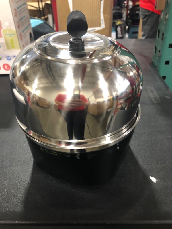 Photo 2 of ALL NEW 2022 Oroton 304 stainless steel inside and outside, Rapid Egg Cooker, 9 Egg Capacity Electric Egg Cooker for Hard Boiler Eggs,Poacher Eggs, Scrambled Eggs, Scrambled,Soft,Medium, Hard Boiled with Auto Shut-Off,30 Minutes Timer Settings
