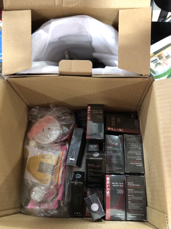 Photo 1 of Acrylic Nail Kit for Beginners, Professional Nail Acrylic Powder Set with Acrylic Nail Brush Set, Large Capacity 10 Color Acrylic Powder Set Nail Extension ForM
