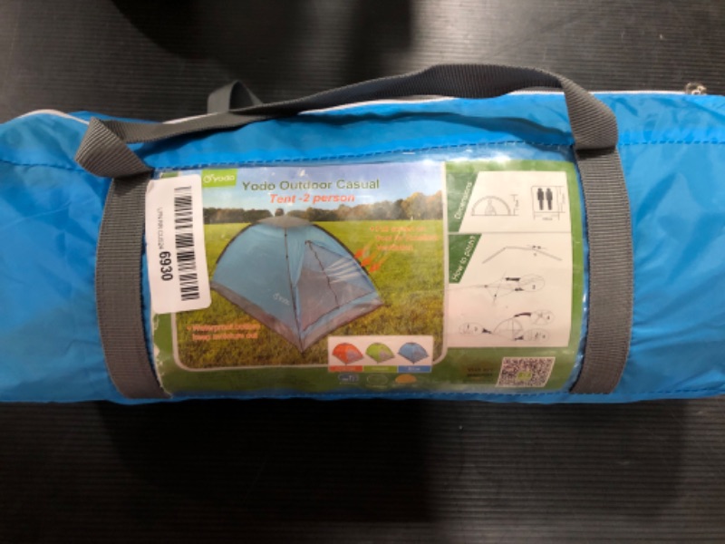 Photo 2 of yodo Lightweight 2 Person Camping Backpacking Tent with Carry Bag