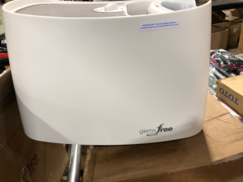 Photo 1 of Honeywell Cool Moisture Humidifier, Medium Room, 1 Gallon Tank, White – Invisible Moisture Humidifier for Baby, Kids, Adult Bedrooms – Quiet and Easy to Clean with UV Technology for Everyday Comfort