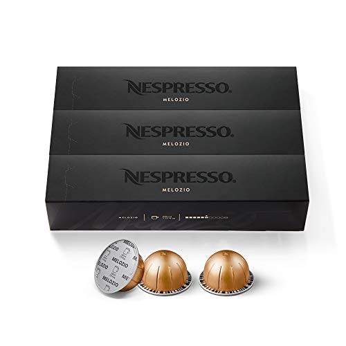 Photo 1 of  best by 03/31/2023 Nespresso Capsules VertuoLine, Melozio, Medium Roast Coffee, 30 Count Coffee Pods, Brews 7.8 Ounce best by 03/31/2023
