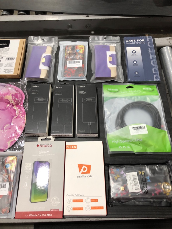 Photo 6 of LARGE LOT OF ASSORTED SMARTPHONE CASES, SCREEN PROTECTION & VARIOUS ELECTRONIC ACCESSORIES. 