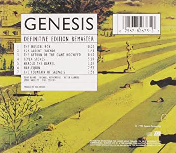 Photo 2 of GENESIS NURSERY CRYME CD COMPACT DISC. PRIOR USE.