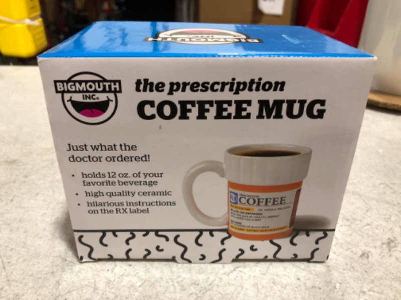 Photo 3 of BigMouth BMMU-0008 Prescription Pill Bottle Coffee Mug
