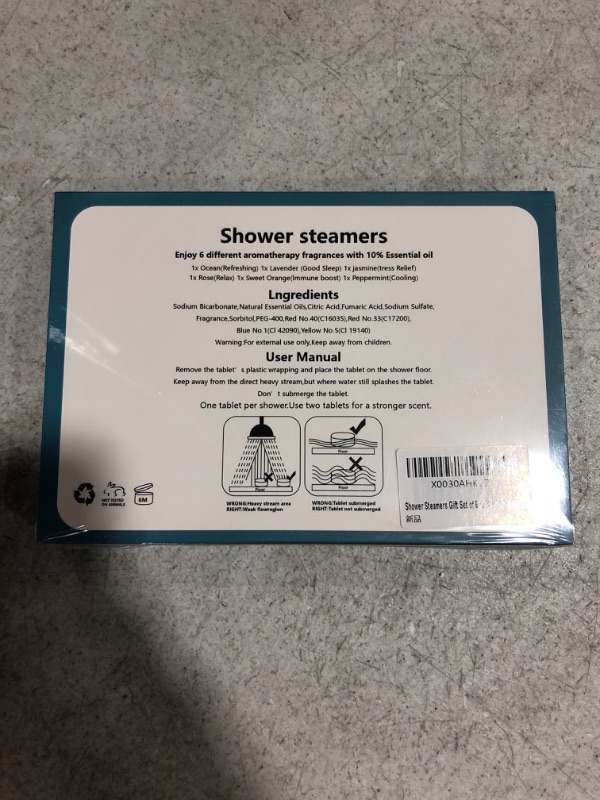 Photo 4 of Shower Steamers Gift Set of 6 for Women Men
