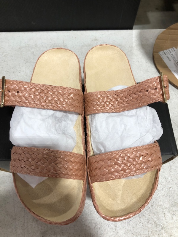 Photo 1 of OPVIA WOMEN'S SANDALS, PINK, SIZE 41. 