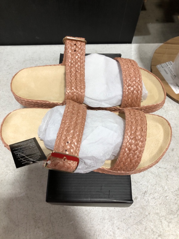 Photo 1 of OPVIA WOMEN'S SANDALS, PINK, SIZE 41. 