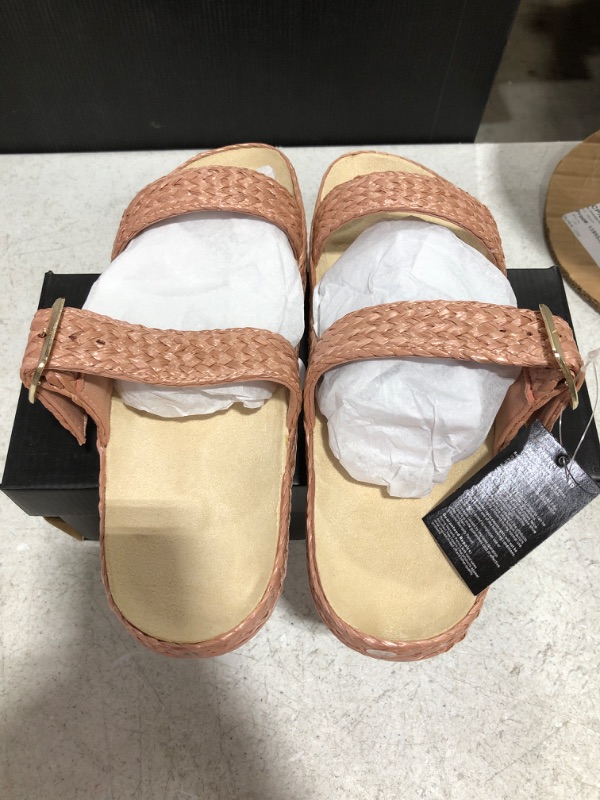 Photo 1 of OPVIA WOMEN'S SANDALS, PINK, SIZE 41. 