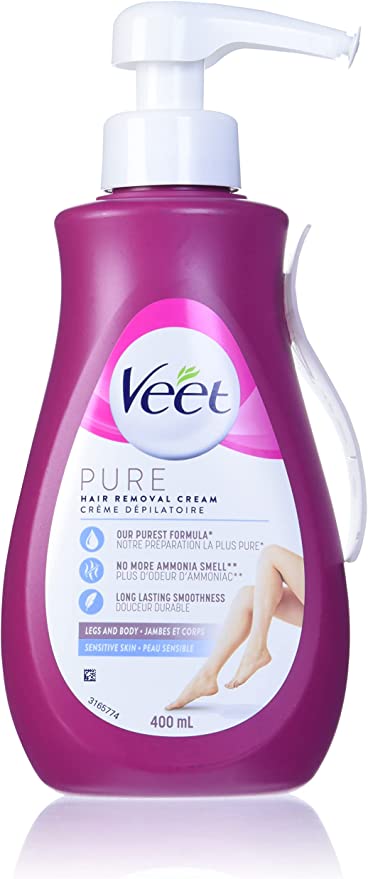 Photo 1 of Veet Sensitive Hair Remover Gel Cream Pink, 13.5 Fl Oz (Packaging May Vary)
