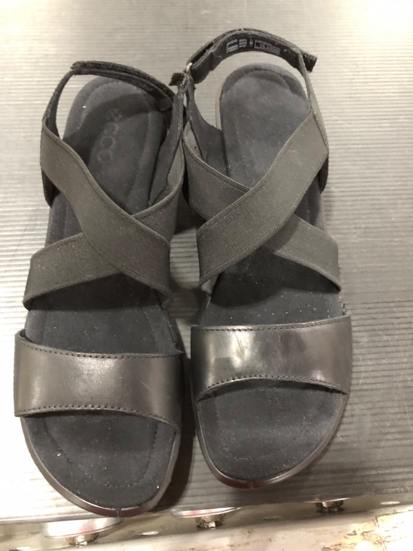 Photo 3 of WOMENS BLACK ECO SANDALS
SIZE 41