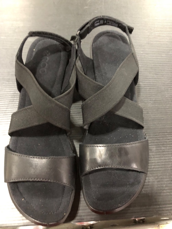 Photo 1 of WOMENS BLACK ECO SANDALS
SIZE 41