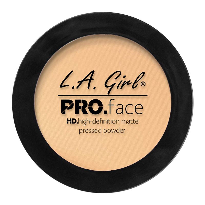 Photo 1 of L.A. Girl Pro Face HD Matte Pressed Powder, Creamy Natural, 0.25 Ounce (Pack of 3) (GPP604)
