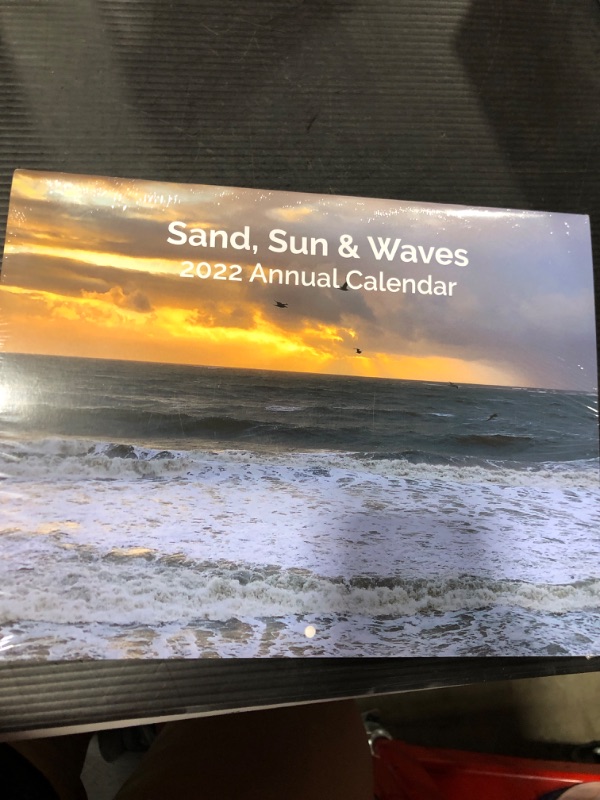 Photo 2 of 2022 Wall Calendar 12 Month | Ocean, Sand, Sun & Waves | Wall Calendar 2022 Monthly Wall | Hanging Calendar | Calendar Scenery | 2022 Calendar 8.5 x 11 | Wall Mount Calendar | Yearly Wall Calendar
