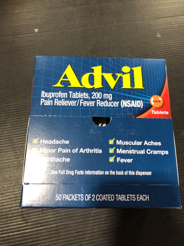 Photo 2 of Advil Ibuprofen Coated Tabs 100 Tabs by Advil
BEST BY 11/24