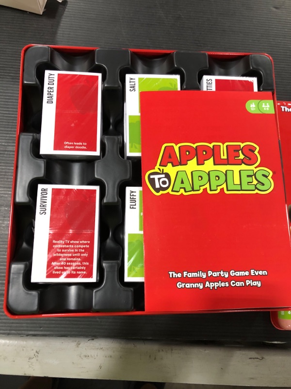 Photo 3 of Apples to Apples Party Box the Game of Hilarious Comparisons!