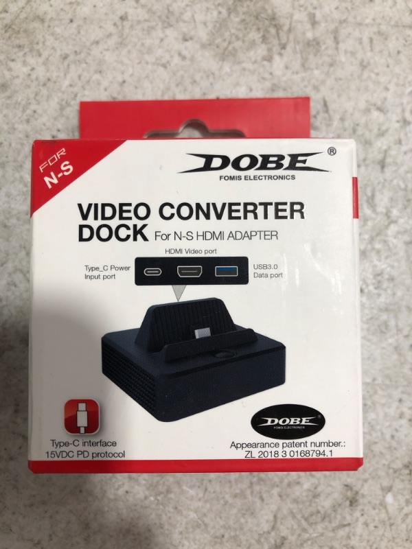 Photo 3 of Dobe Nintendo Switch HDMI Video Converter Charing Dock Stand with USB 3.0 Port for Nintendo Switch Console. NEW IN SEALED BOX.
