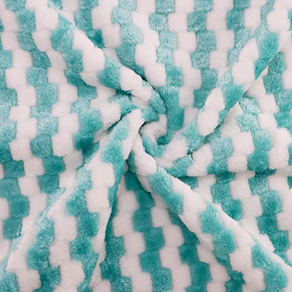 Photo 2 of Baby Blanket Flannel, Cozy Throw Blankets for Newborn Infant and Toddler, Super Soft and Warm Receiving Baby Blanket for Crib Stroller(Grid Green 2532")
