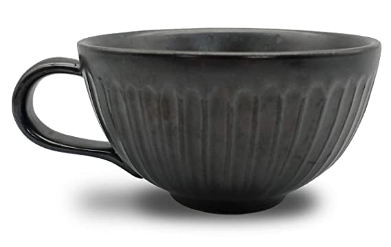 Photo 1 of Bicrops Ceramic Retro Shaving Bowl, Wide Mouth, Large Capacity Shaving Cup, Easier To Lather (Black). BOWL ONLY!
