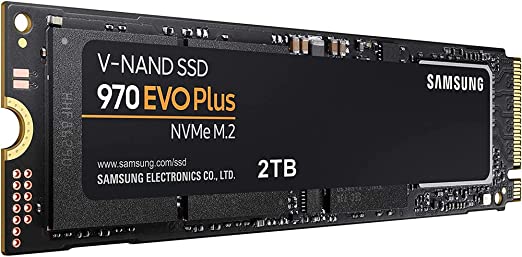 Photo 1 of Samsung MZ-V7S2T0B/AM 970 EVO Plus NVMe M.2 SSD 2TB 
