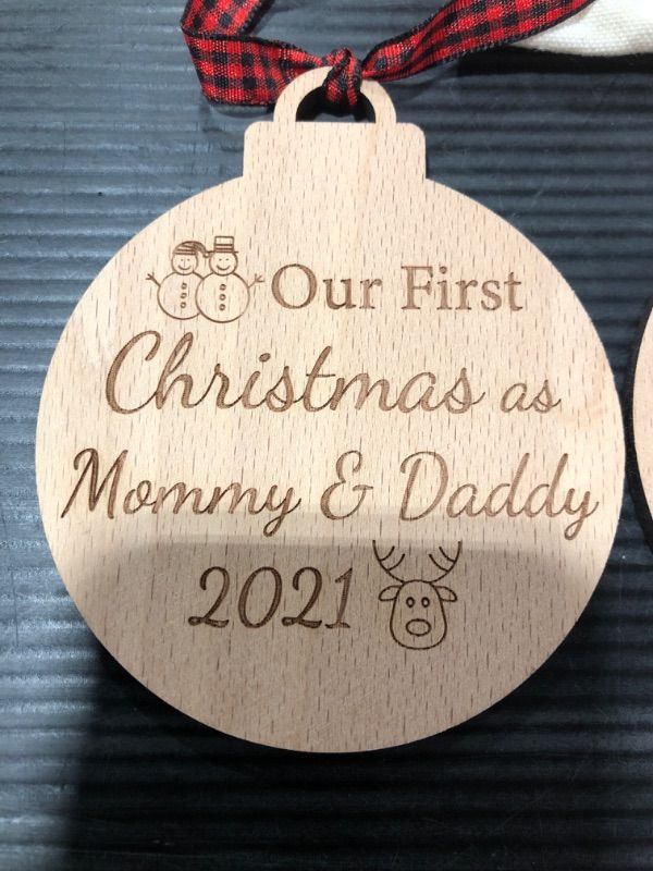 Photo 2 of COYMOS BABYS FIRST CHRISTMAS ORNAMENT 2021, SET OF 3.