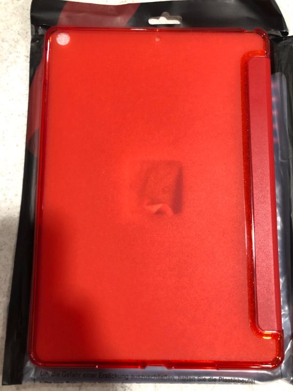 Photo 3 of TIMOVO 3ZBT TPU CASE FOR IPAD 10.2, 2019, RED
