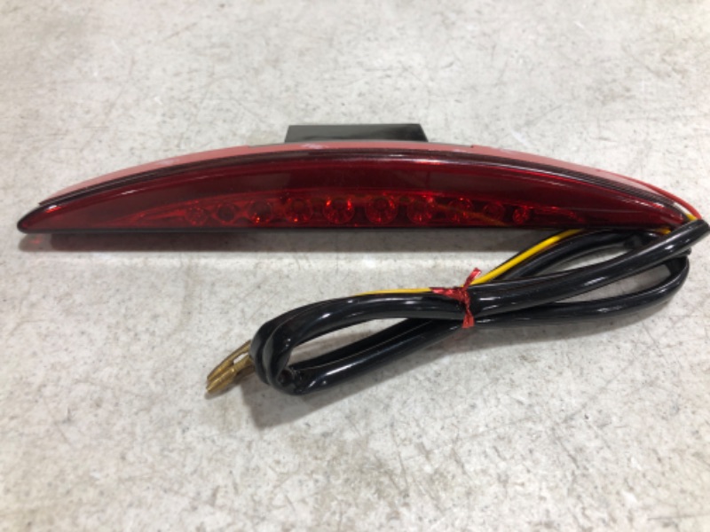 Photo 3 of Breakout Tail Light LED Rear Fender Taillight Assembly Compatible for Harley Davidson Softail Breakout CVO FXSBSE 2013 2014 FXSB 2013 2014 2015 2016 2017(Red)
