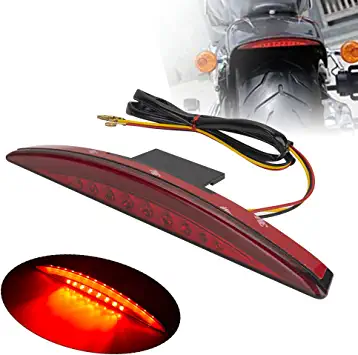 Photo 1 of Breakout Tail Light LED Rear Fender Taillight Assembly Compatible for Harley Davidson Softail Breakout CVO FXSBSE 2013 2014 FXSB 2013 2014 2015 2016 2017(Red)
