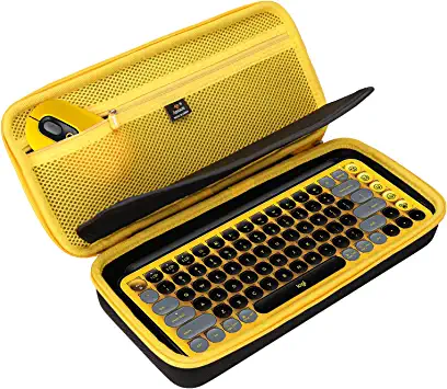 Photo 1 of Aproca Hard Travel Storage Carrying Case, for Logitech POP Keys Mechanical Wireless Keyboard and POP Wireless Mouse / Keychron K2 Wireless Keyboard
