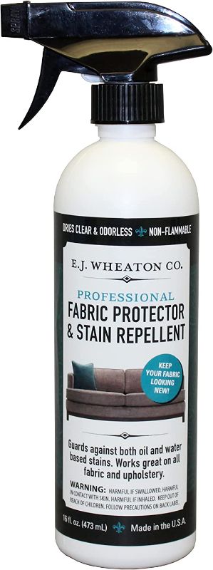 Photo 1 of (2 pack) E.J. WHEATON CO. Fabric Protector, Stain Repellent & Spill Guard, For Use on Furniture, Carpets or Any Fabric Upholstery, 32 Oz. Bottle