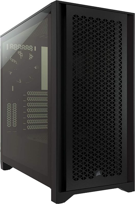 Photo 1 of Corsair 4000D Airflow Tempered Glass Mid-Tower ATX PC Case - Black
