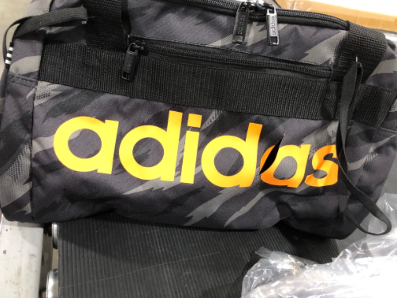 Photo 2 of adidas Court Lite Duffel Bag One Size Core Tiger Aop Black/Orange Rush