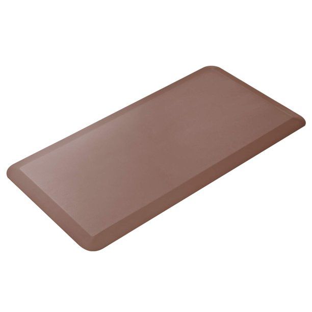 Photo 1 of Cook N Home 02673 Anti-Fatigue Comfort Mat, 39 x 20, Faux Leather, 3/4" Thickness, Brown
