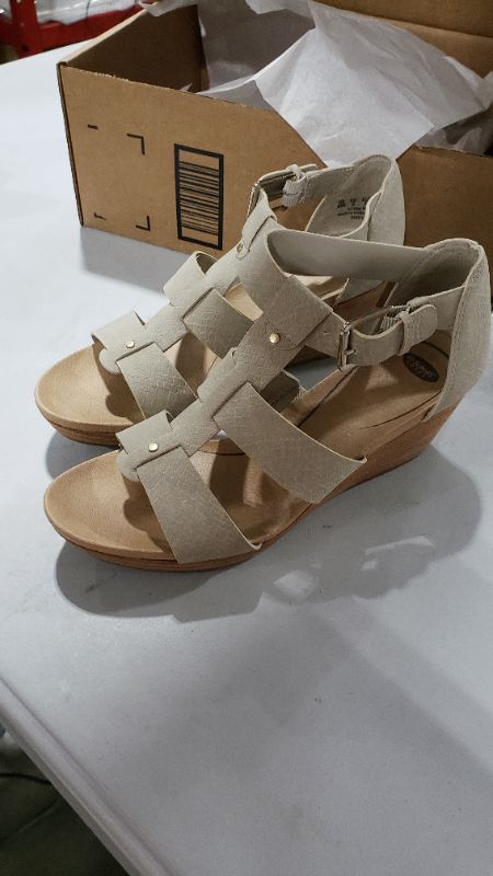 Photo 2 of Dr. Scholl's Shoes Women's Barton Wedge Sandal SIZE 8M----runs slim 
