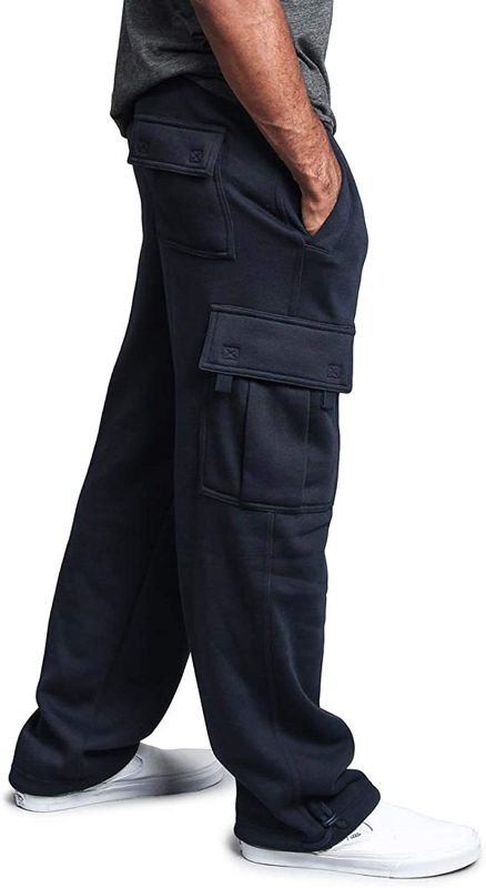 Photo 1 of 3XL G-Style USA Men's Solid Fleece Heavyweight Cargo Pants 3XL
