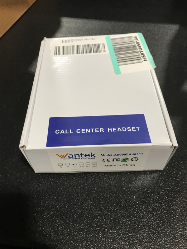 Photo 1 of Wantek Call center headset