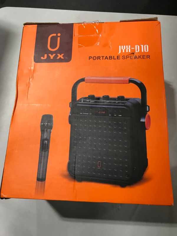 Photo 3 of Jyx Portable Speaker & Karaoke Machine 