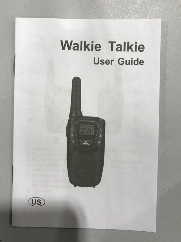 Photo 3 of 3 Long Range Walkie Talkies Rechargeable for Adults - NOAA 2 Way Radios Walkie Talkies 3 Pack - Long Distance Walkie-Talkies with Earpiece and Mic Set Headsets USB Charger Battery Weather Alert
