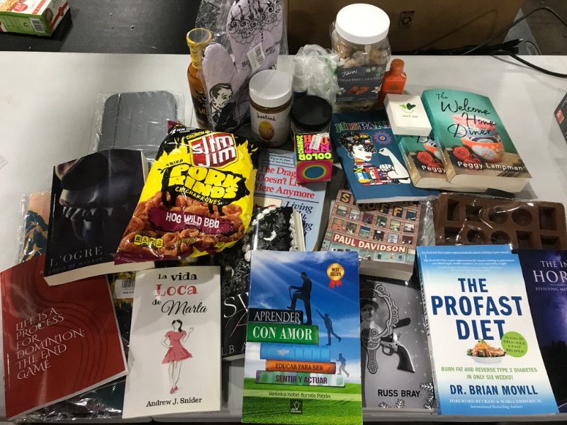 Photo 1 of  Books and Stuff  Box Lot Various Items Sold as Is 